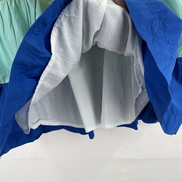 Hanna Andersson Dress Girls 5/110 cm Rainbow Stripe Sundress Tank Long Lined Bow - Picture 9 of 16